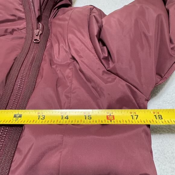 WHITESKY Women’s XXS Packable Down Jacket Maroon Puffer Coat Windbreaker NWT - Picture 5 of 15